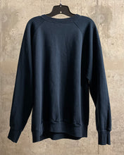 Load image into Gallery viewer, 60s Navy Blue Sweatshirt - Sz L
